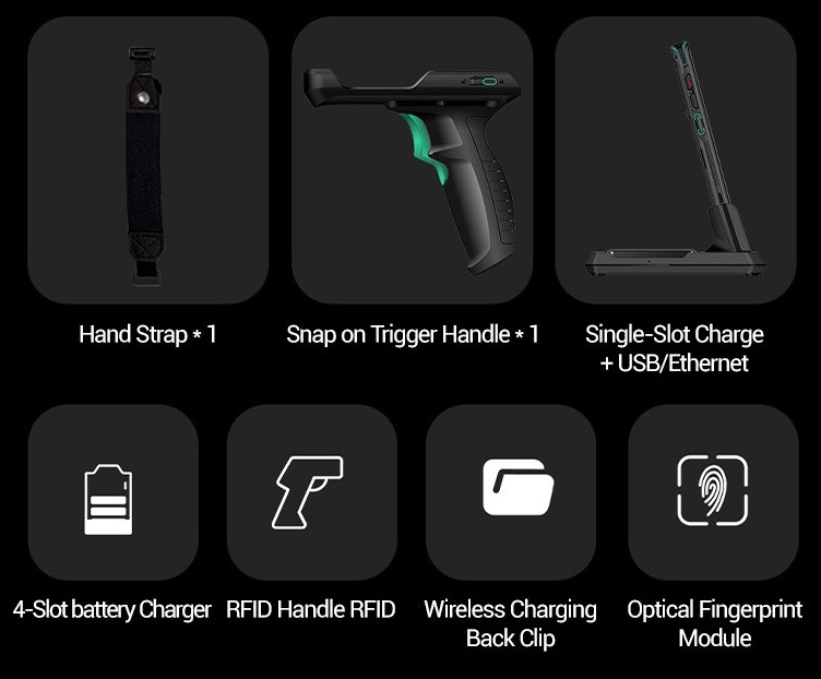 5G handheld mobile terminal for logistics