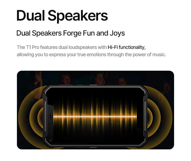 dual speaker expandable tablet
