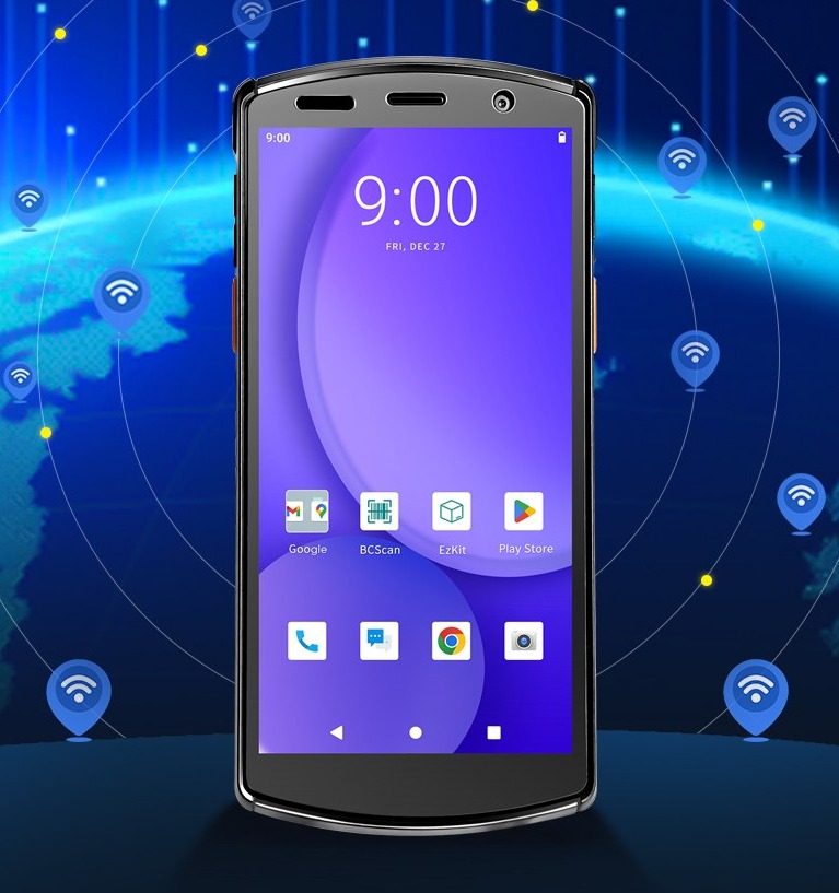 Warehouse Scanner Portable Data Collector Mobile Barcode Reader